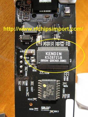 KSZ8721B  KENDIN IC, TRANSCEIVER, SSOP-48; Logic Device Type:Transceiver, Bidirectional; Supply Voltage Min:2.375V; Supply Voltage Max:2.625V; Logic Case Style: